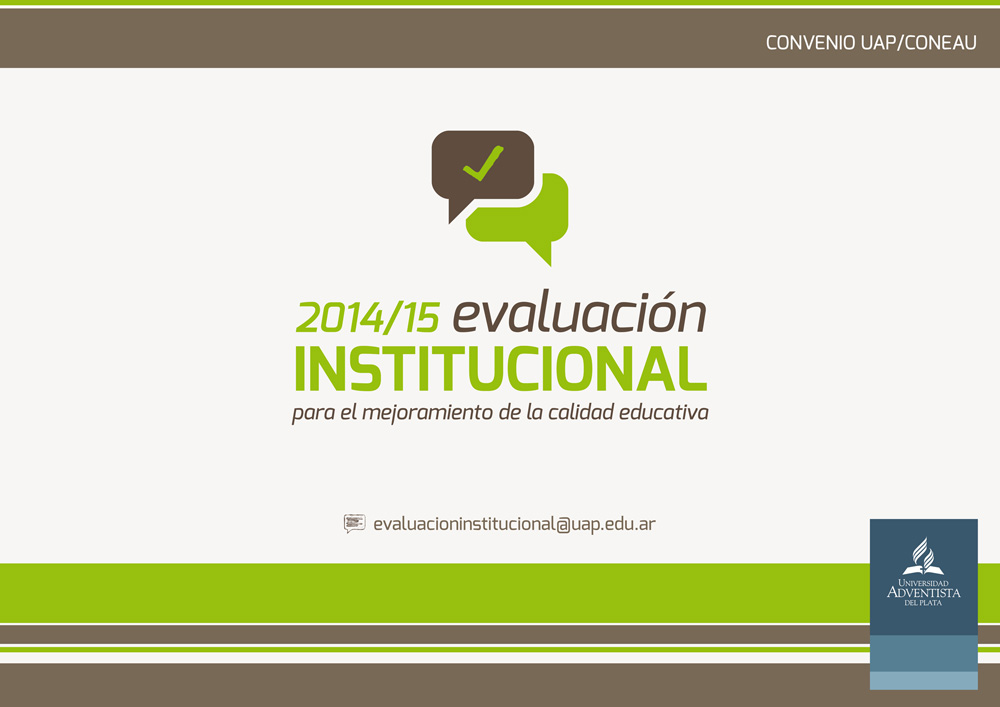 Autoevaluación Institucional